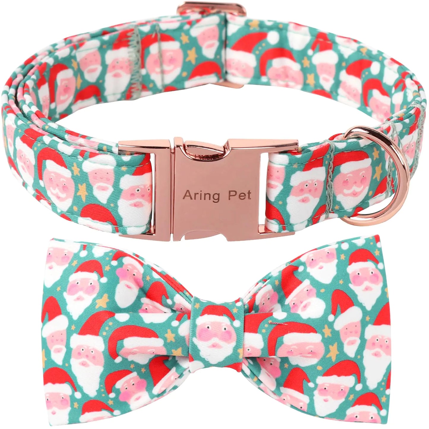 Elegant Santa Collar with Bow