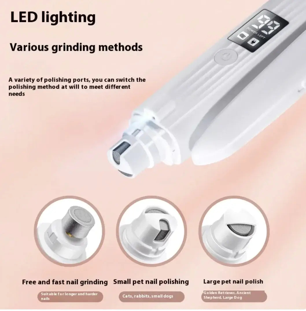 2-in-1 LED Pet Nail Clipper