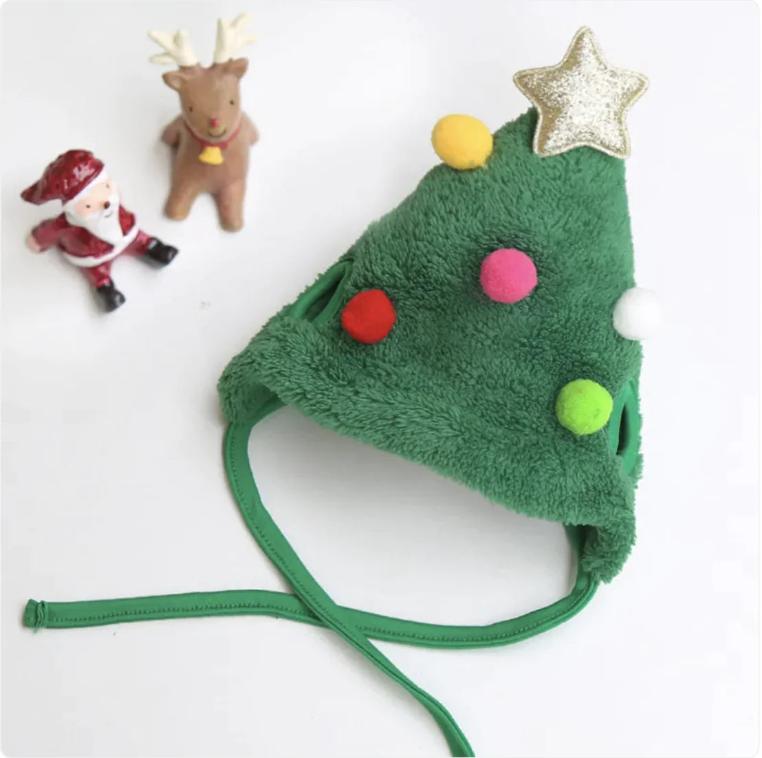 Pet Christmas Hat and Bib Set