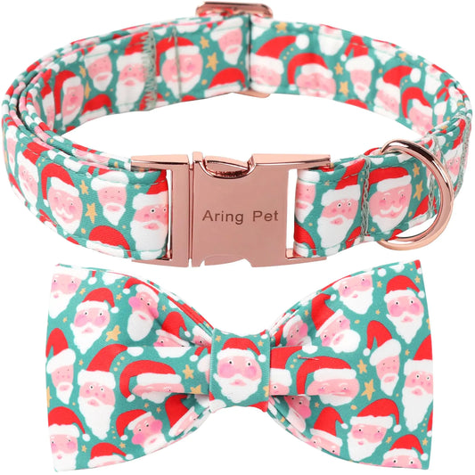 Elegant Santa Collar with Bow