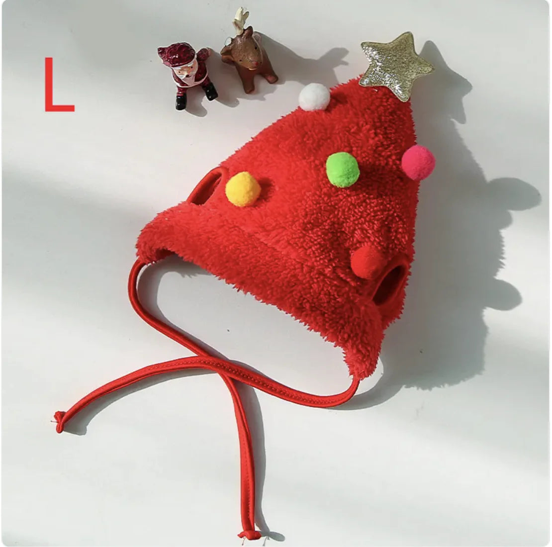 Pet Christmas Hat and Bib Set