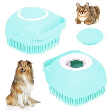 Dog Bath Massage Brush